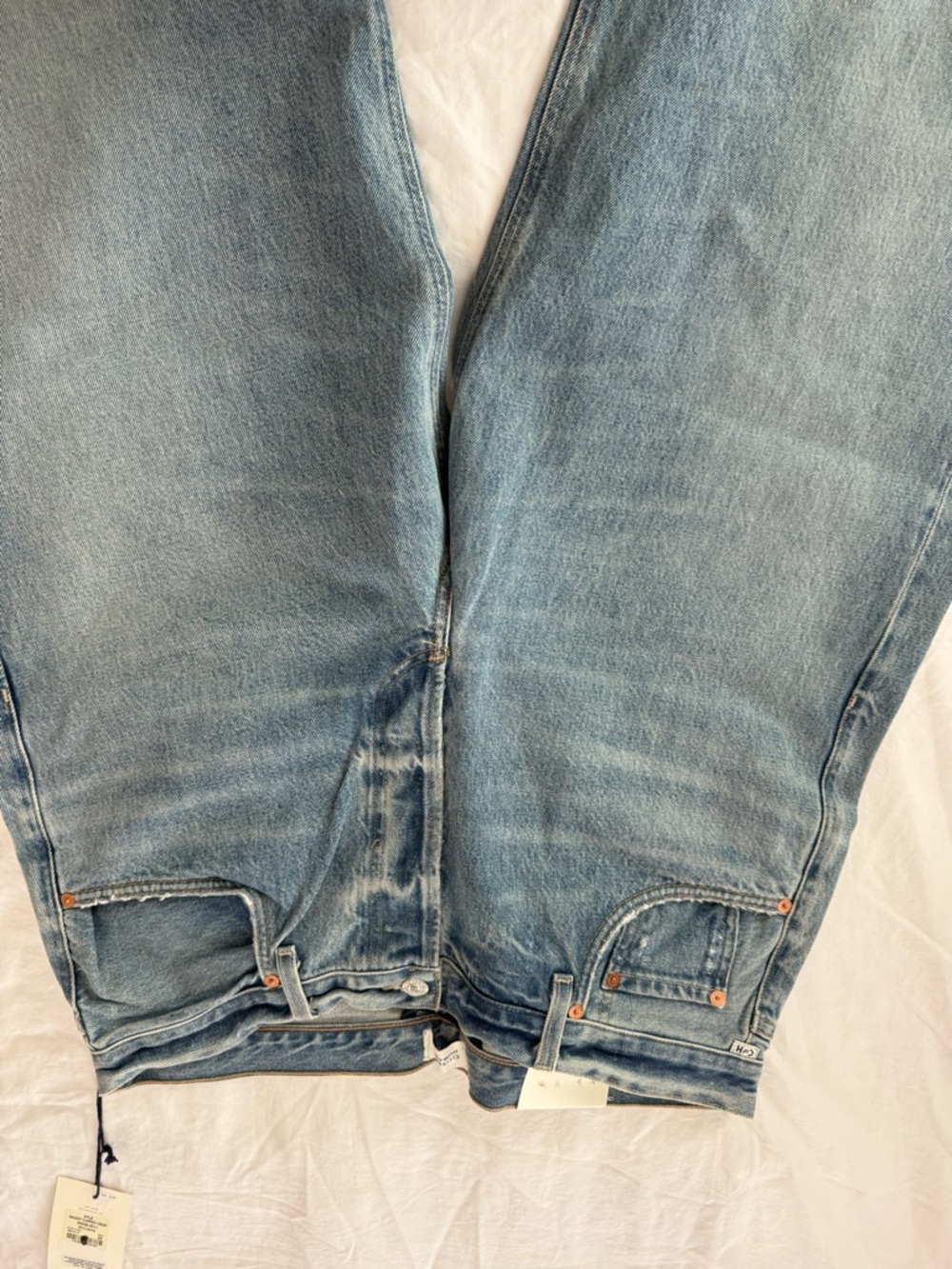C of H Ayla Cuffed Baggy Jeans in Skylight NWT 0740/0765 - Picture 8 of 16